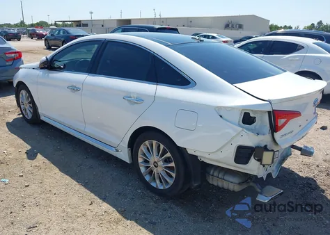 2015 Hyundai Sonata Limited from USA, damaged, VIN 5NPE34AF0FH050299
